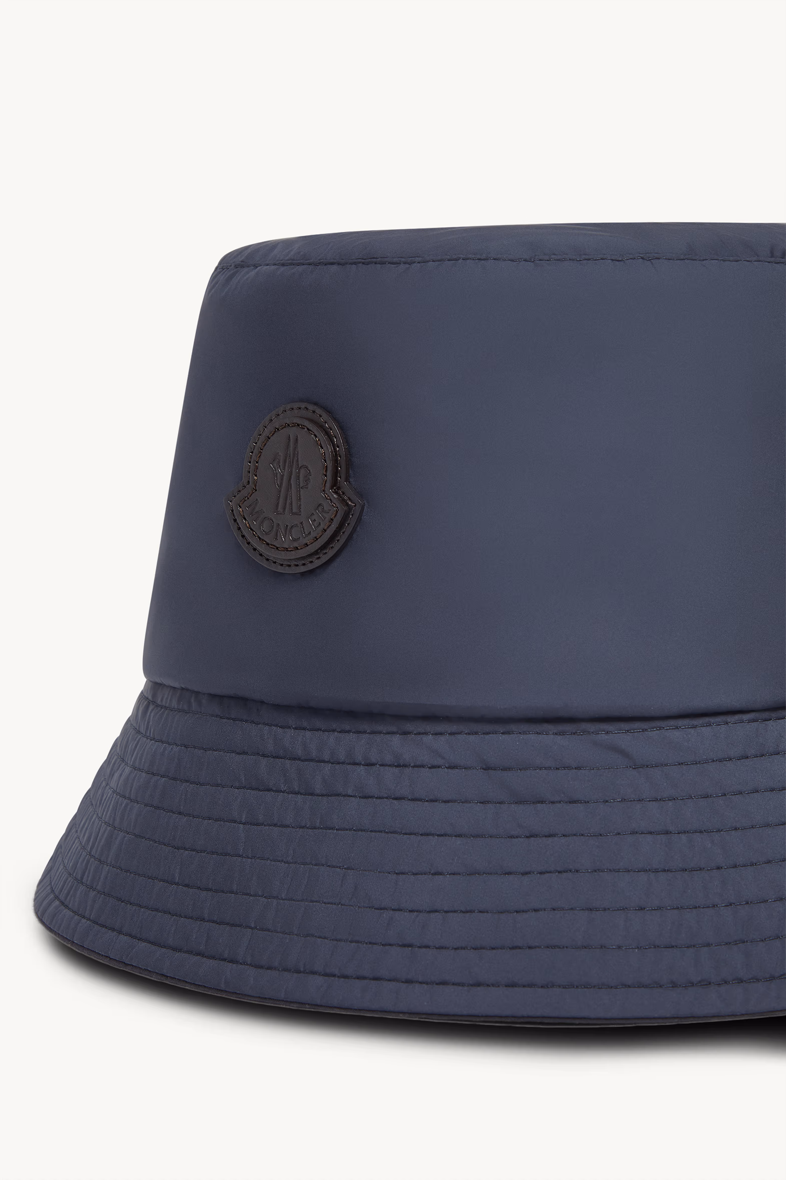 Reversible Bucket Hat Men Navy Blue Moncler 6